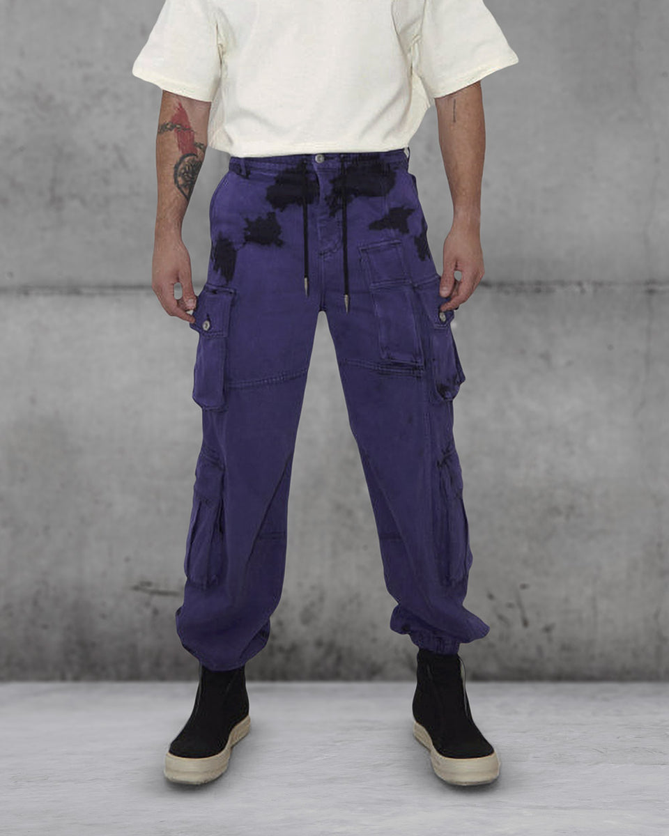 TIE-DYE Jeans black/purple by Feng Chen Wang – UNFOLLOWORLD