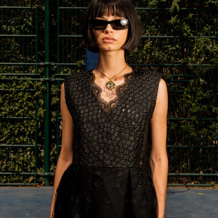 Organza Lace Dress