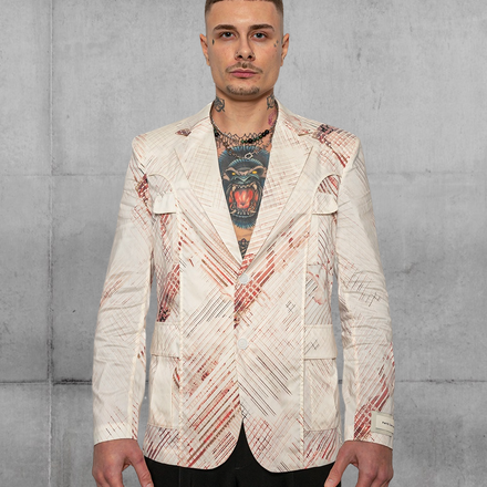 Printed Blazer By Feng Chen Wang