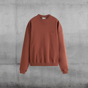 Sweatshirt classic Drole brown⎮Drole de Monsieur⎮Unfolloworld
