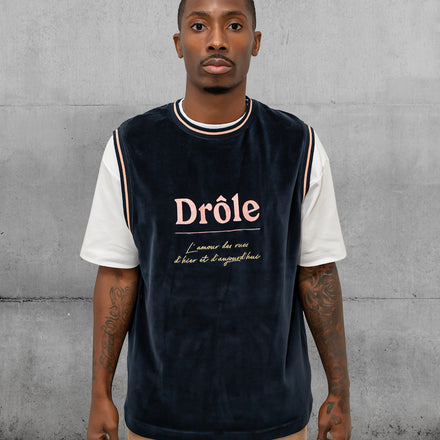 Le Debardeur Velvet Drole sweater Drole de Monsieur