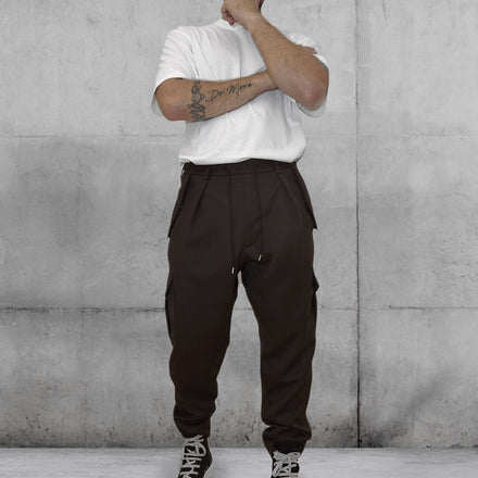The Cargo pants Militaire Brown by Lownn