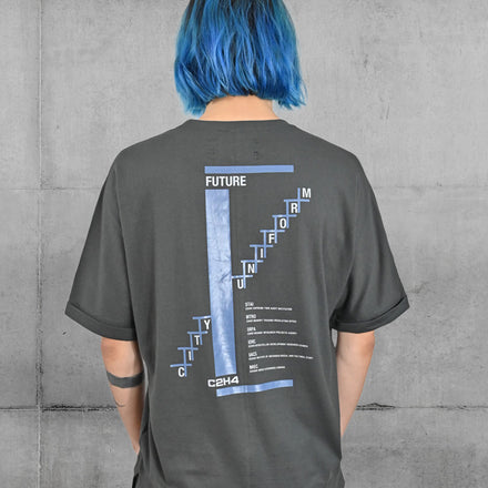 Slogan Stair T-Shirt C2H4